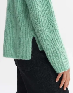 Outlet someday Fashion Gebreide Trui Pakya Pale Mint