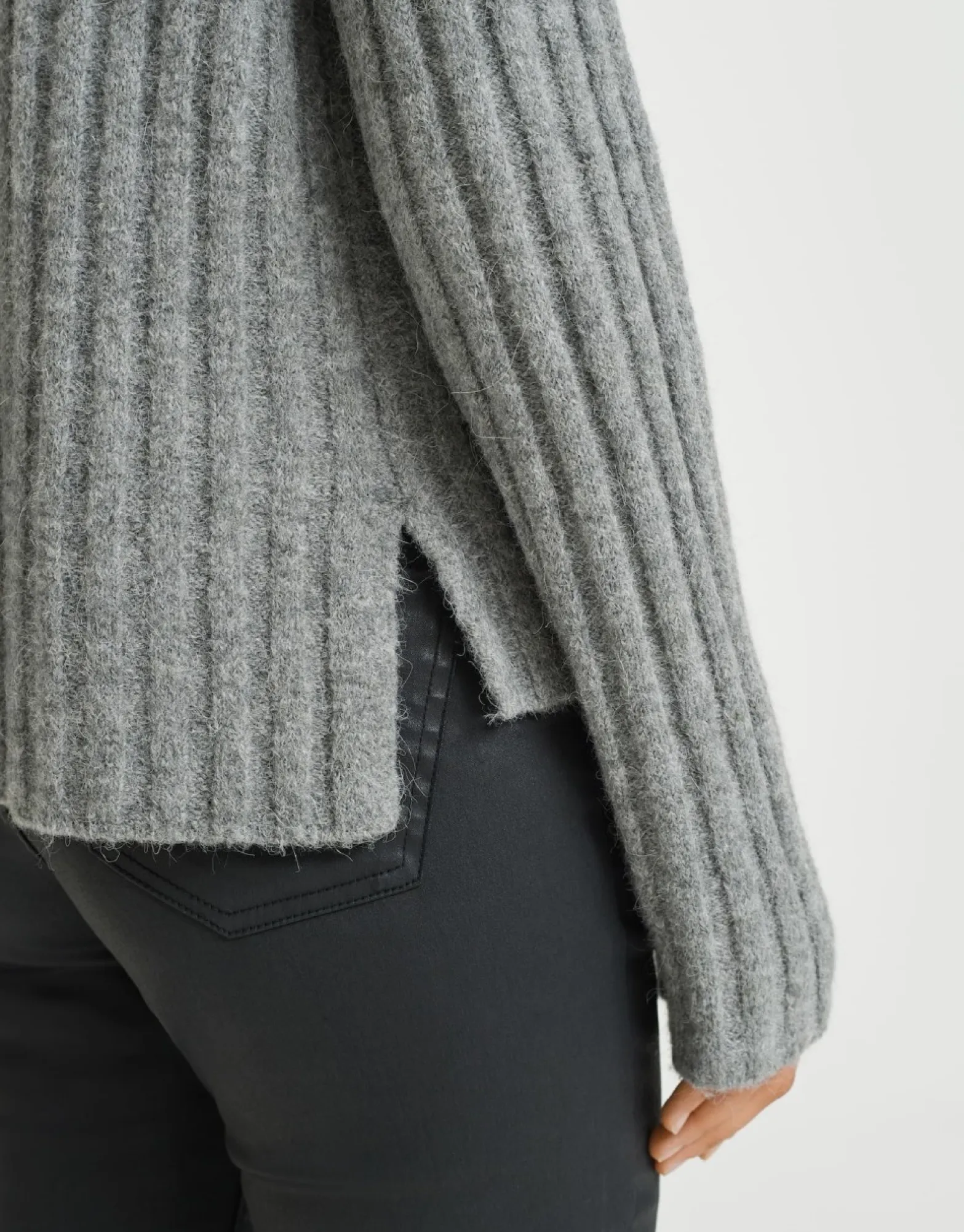 Best Sale someday Fashion Gebreide Trui Palmike Hazy Fog Melange