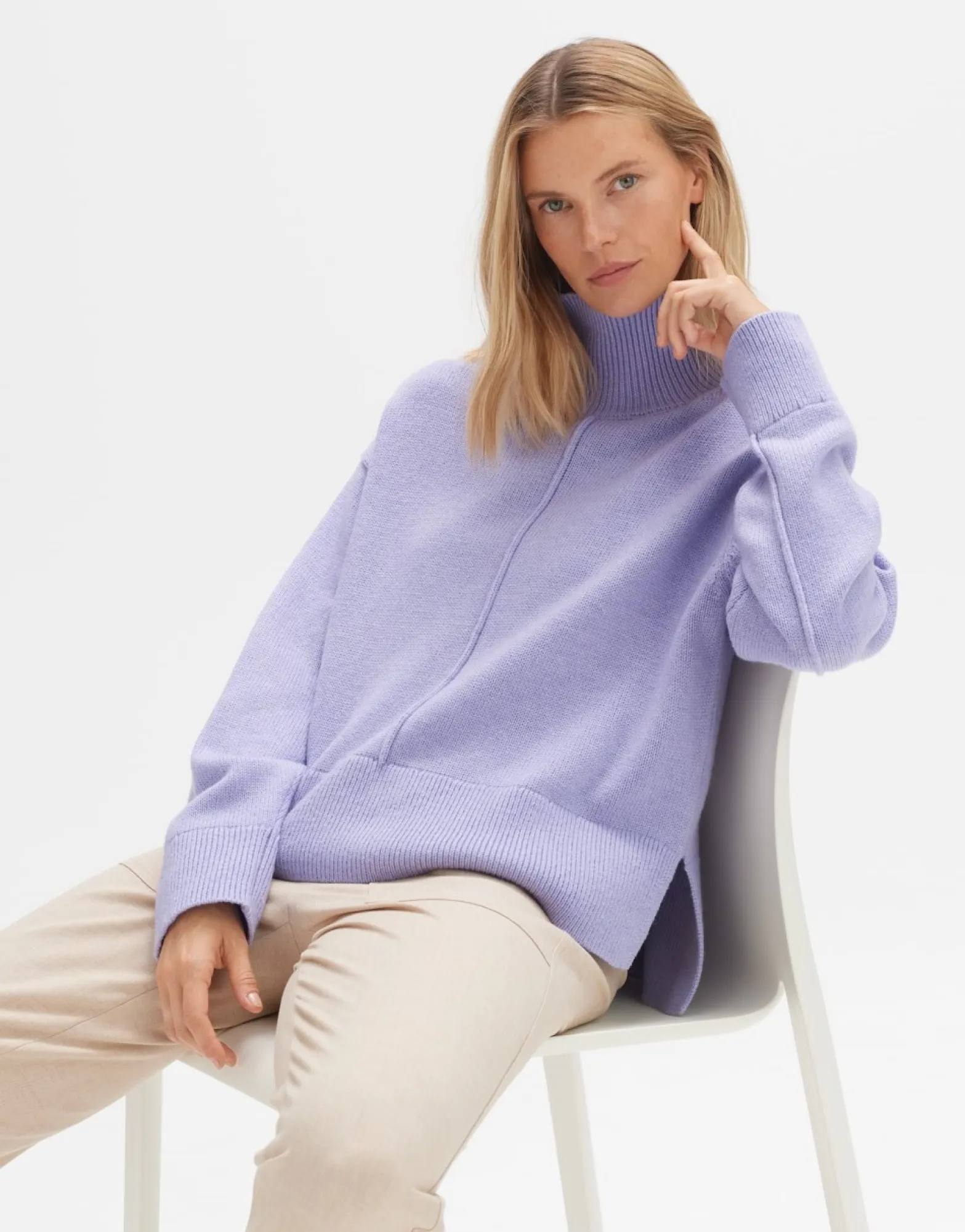 Clearance someday Fashion Gebreide Trui Pupali Soft Viola