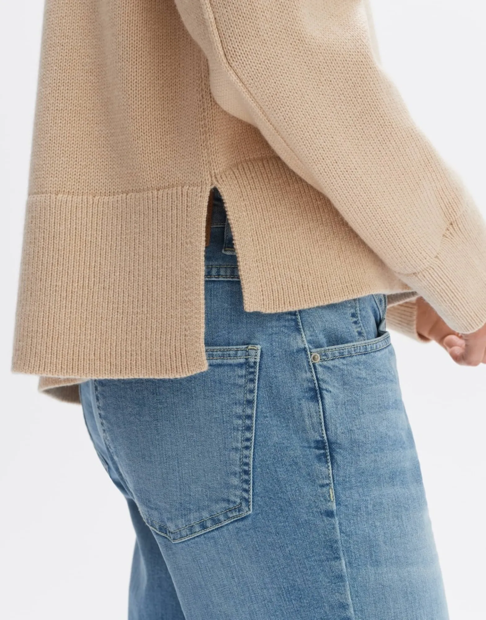 Cheap someday Fashion Gebreide Trui Pupali Macadamia