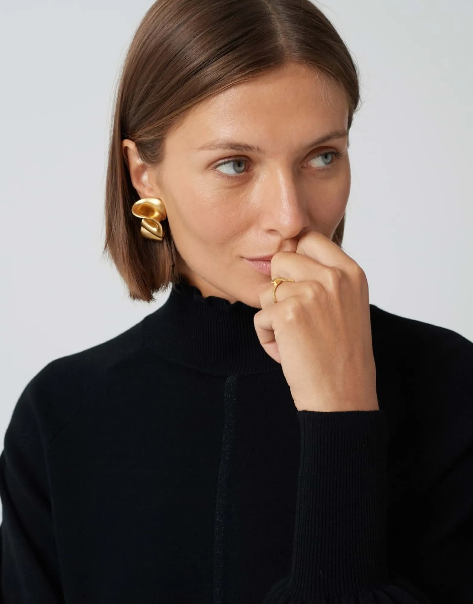 Discount someday Fashion Gebreide Trui Tarisi Detail Black