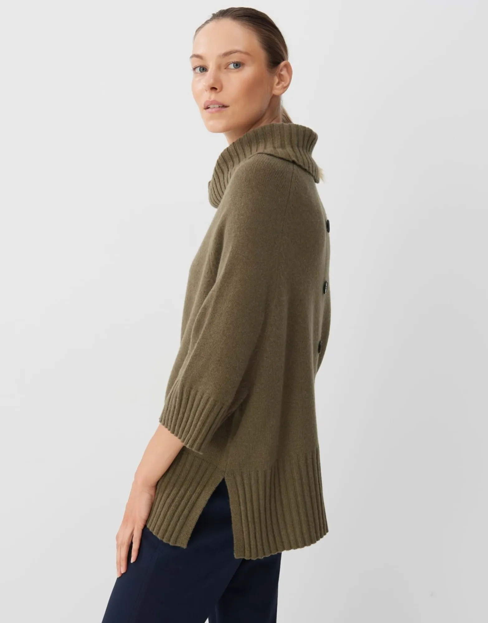 Best Sale someday Fashion Gebreide Trui Taxara Detail Misty Green