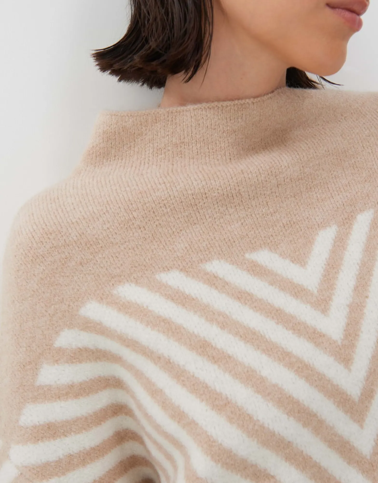 Clearance someday Fashion Gebreide Trui Traci Cashmere Cream Melange