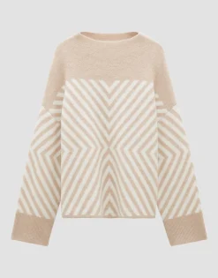 Clearance someday Fashion Gebreide Trui Traci Cashmere Cream Melange