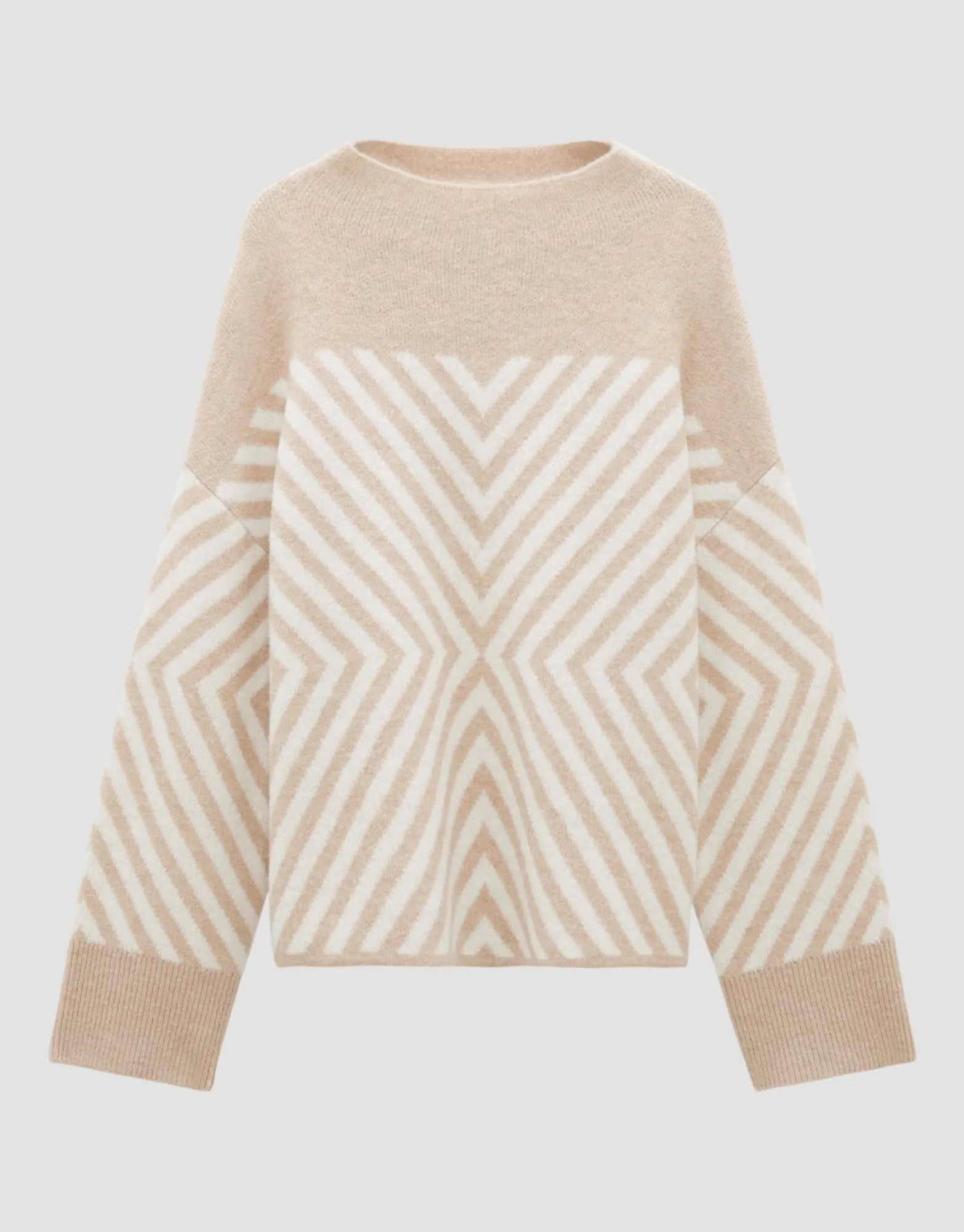 Clearance someday Fashion Gebreide Trui Traci Cashmere Cream Melange