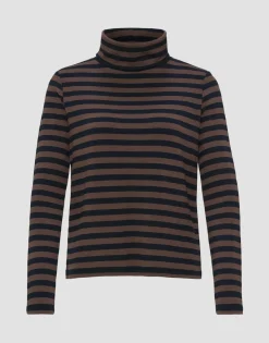 Cheap someday Fashion Gestreept Shirt Suraso Coal Blue