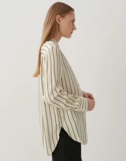 Outlet someday Fashion Gestreepte Blouse Zisabel Bold Natural Glaze