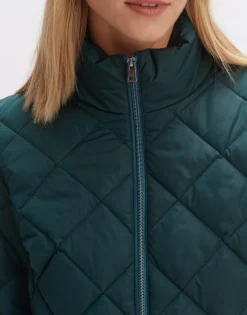 Best Sale someday Fashion Gewatteerd Jas Holisha Deep Teal