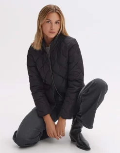 Hot someday Fashion Gewatteerd Jas Holisha Black