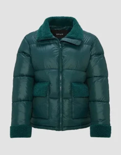 Clearance someday Fashion Gewatteerd Jas Holita Deep Teal