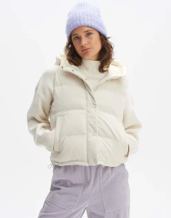 Online someday Fashion Gewatteerde Bodywarmer Wolma Soft Cream