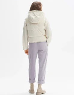 Online someday Fashion Gewatteerde Bodywarmer Wolma Soft Cream