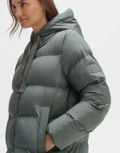 New someday Fashion Gewatteerde Mantel Habine Dark Sage