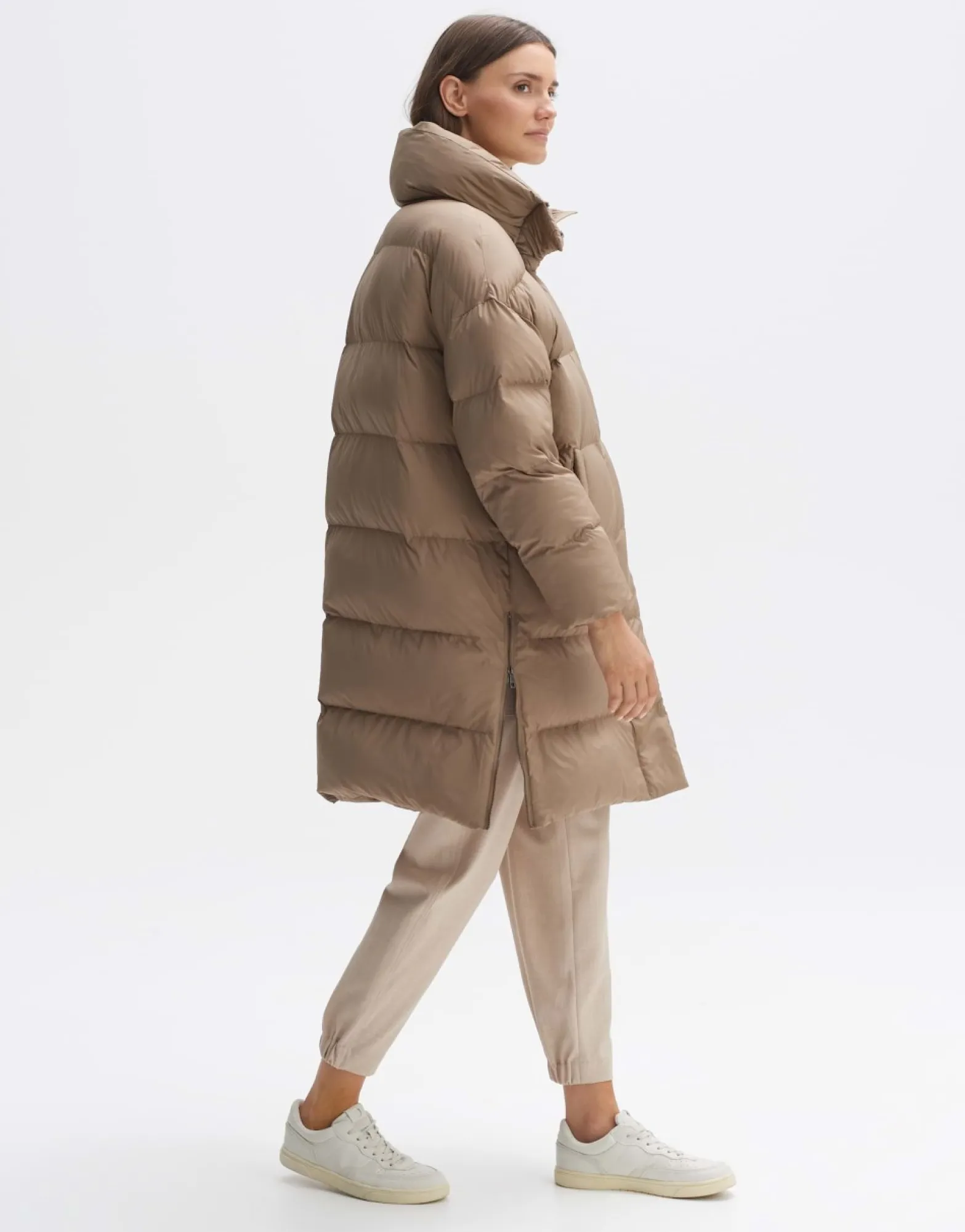 Best someday Fashion Gewatteerde Mantel Hileni Nutmeg