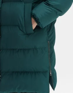 Clearance someday Fashion Gewatteerde Mantel Hileni Deep Teal