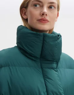 Clearance someday Fashion Gewatteerde Mantel Hileni Deep Teal