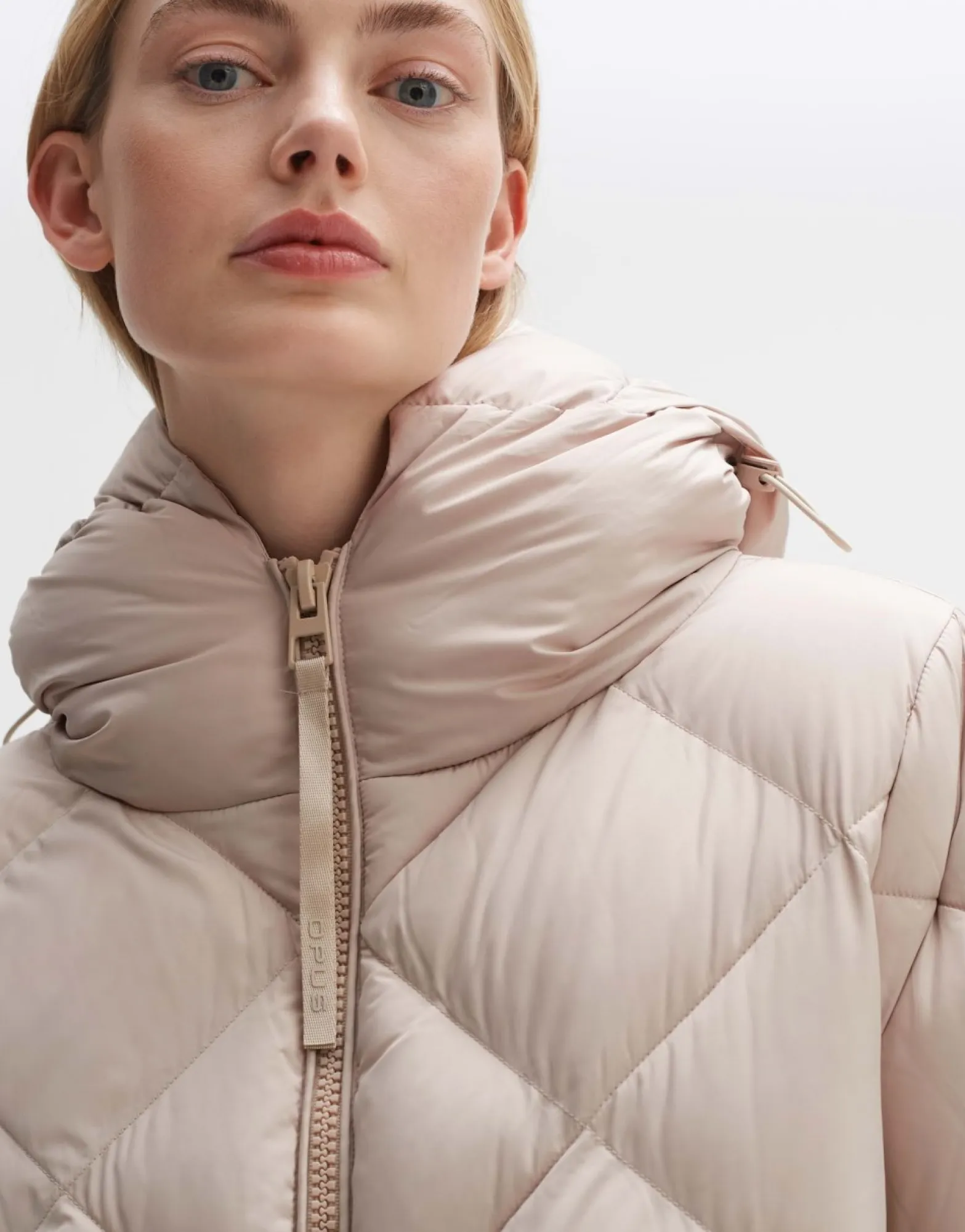 Cheap someday Fashion Gewatteerde Mantel Hubine Macadamia