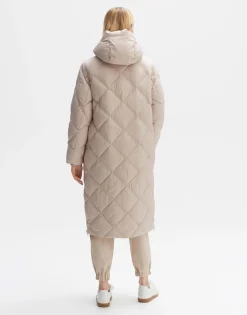 Cheap someday Fashion Gewatteerde Mantel Hubine Macadamia