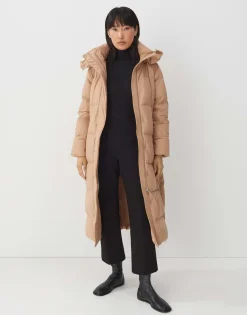 Flash Sale someday Fashion Gewatteerde Mantel Varica Brown Hazel