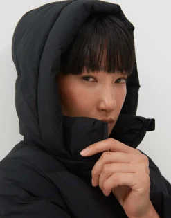 Store someday Fashion Gewatteerde Mantel Vatina Black