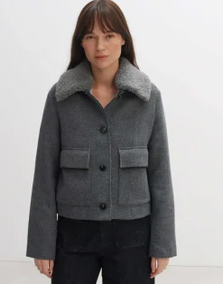 Fashion someday Fashion Jas Hinata Hazy Fog Melange