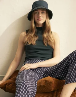 Clearance someday Fashion Jersey Top Isumi Coal Blue