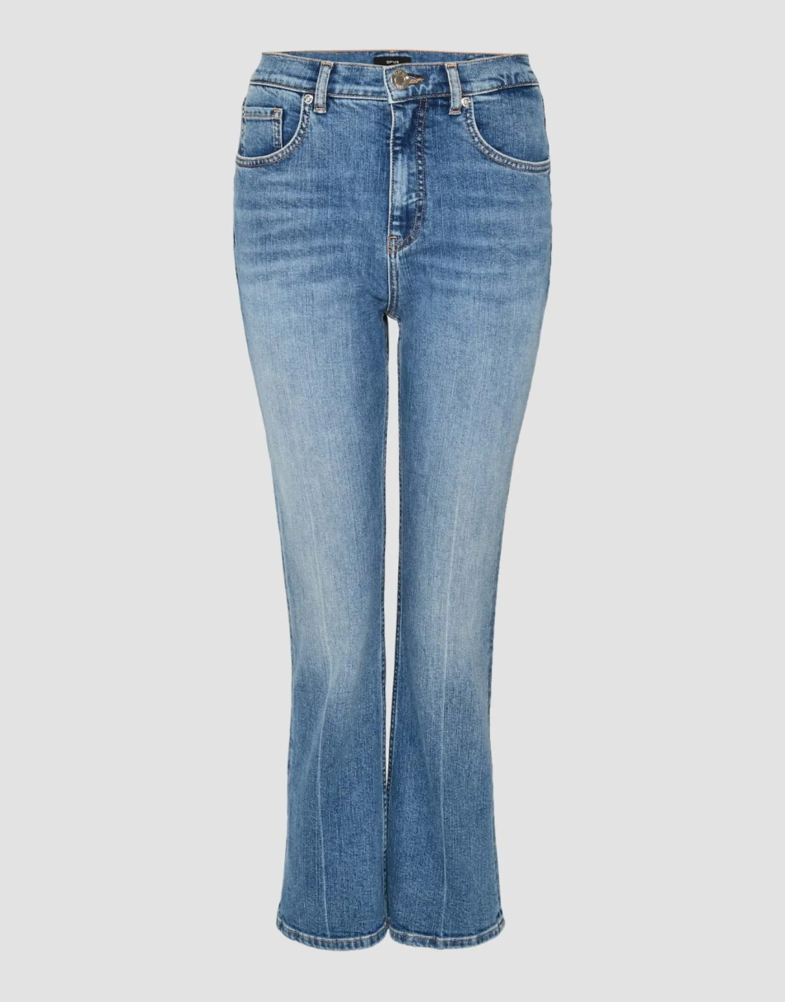 Discount someday Fashion Kick Flared Jeans Eboni Sky Blue Washed