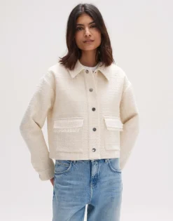 New someday Fashion Korte Jas Hayla Natural Glaze