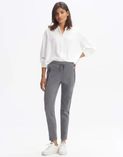 Cheap someday Fashion Kunstleren Broek Elvina Graphite Glaze