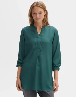 Best someday Fashion Lange Blouse Facura Deep Teal