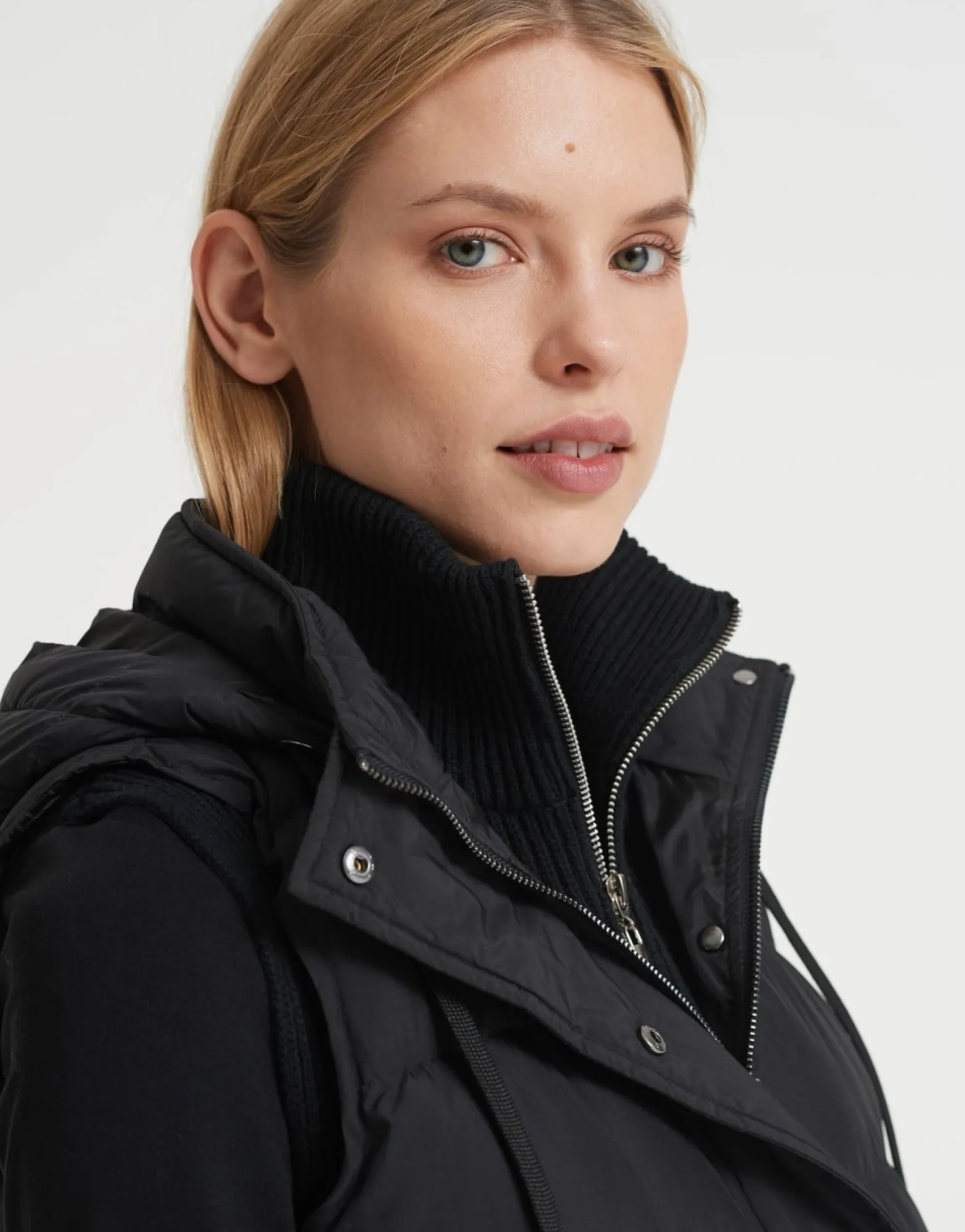 New someday Fashion Lange Bodywarmer Wafa Casual Black