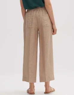 Best Sale someday Fashion Linnen Broek Madeka Natural Glaze