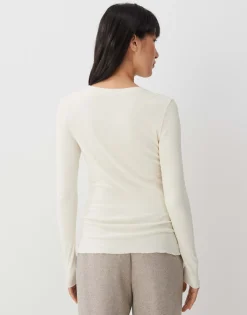 Flash Sale someday Fashion Longsleeve Kevy Soft Cream