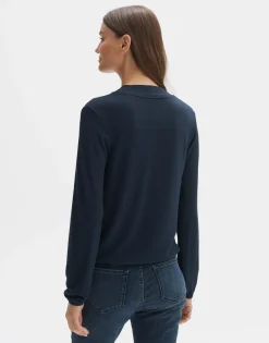 Cheap someday Fashion Longsleeve Sabira Coal Blue