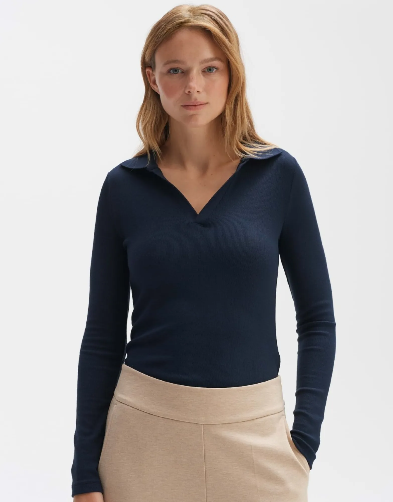 Shop someday Fashion Longsleeve Samuli Coal Blue