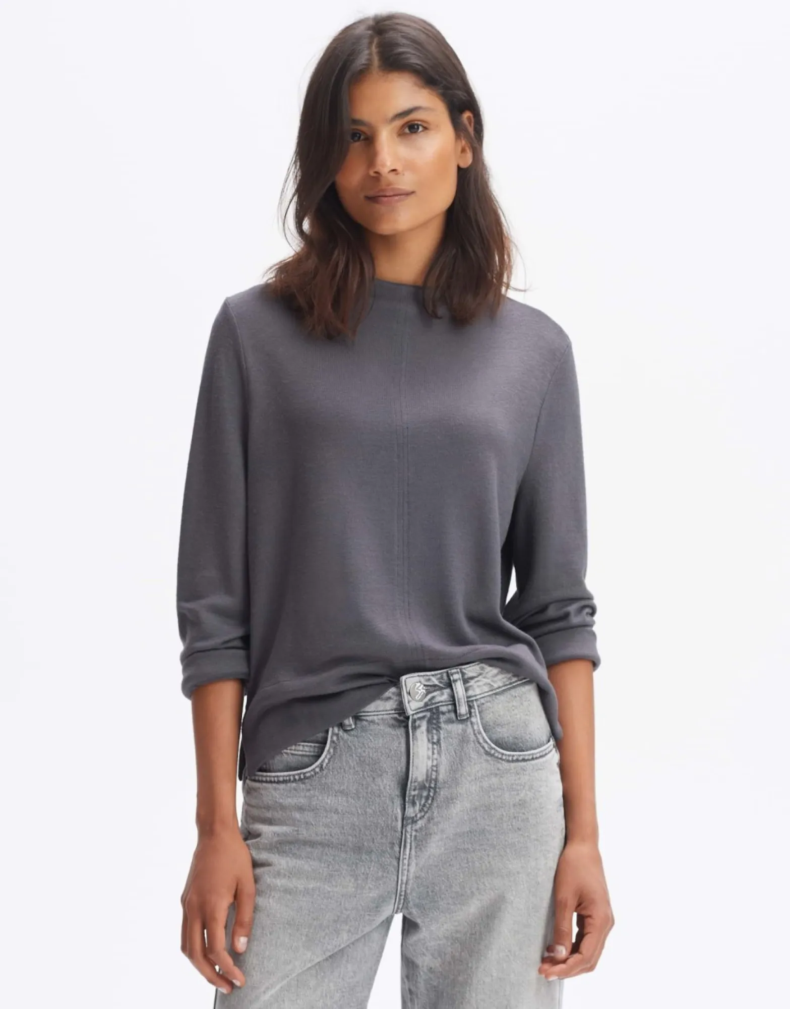 Outlet someday Fashion Longsleeve Sergina Graphite Glaze