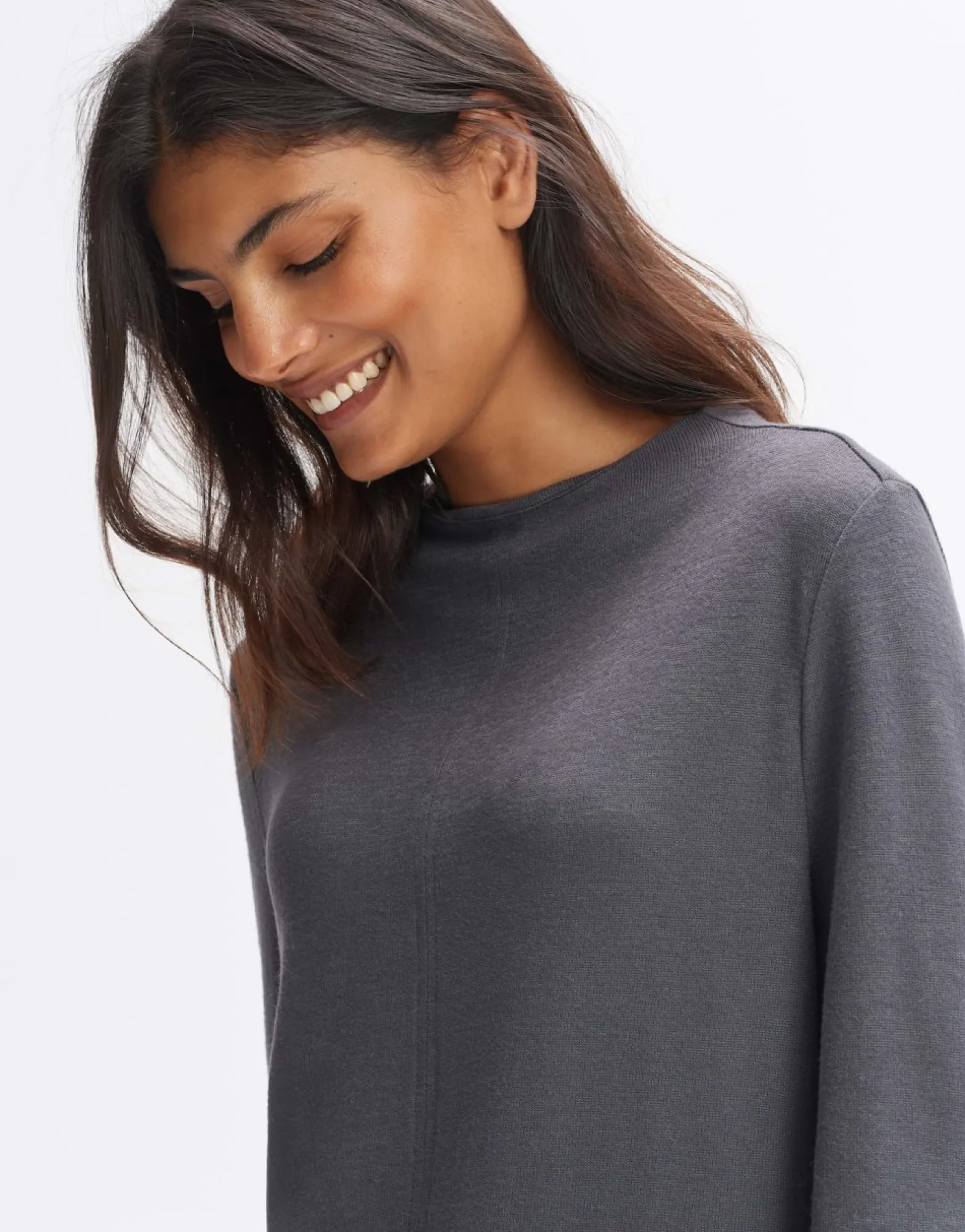 Outlet someday Fashion Longsleeve Sergina Graphite Glaze