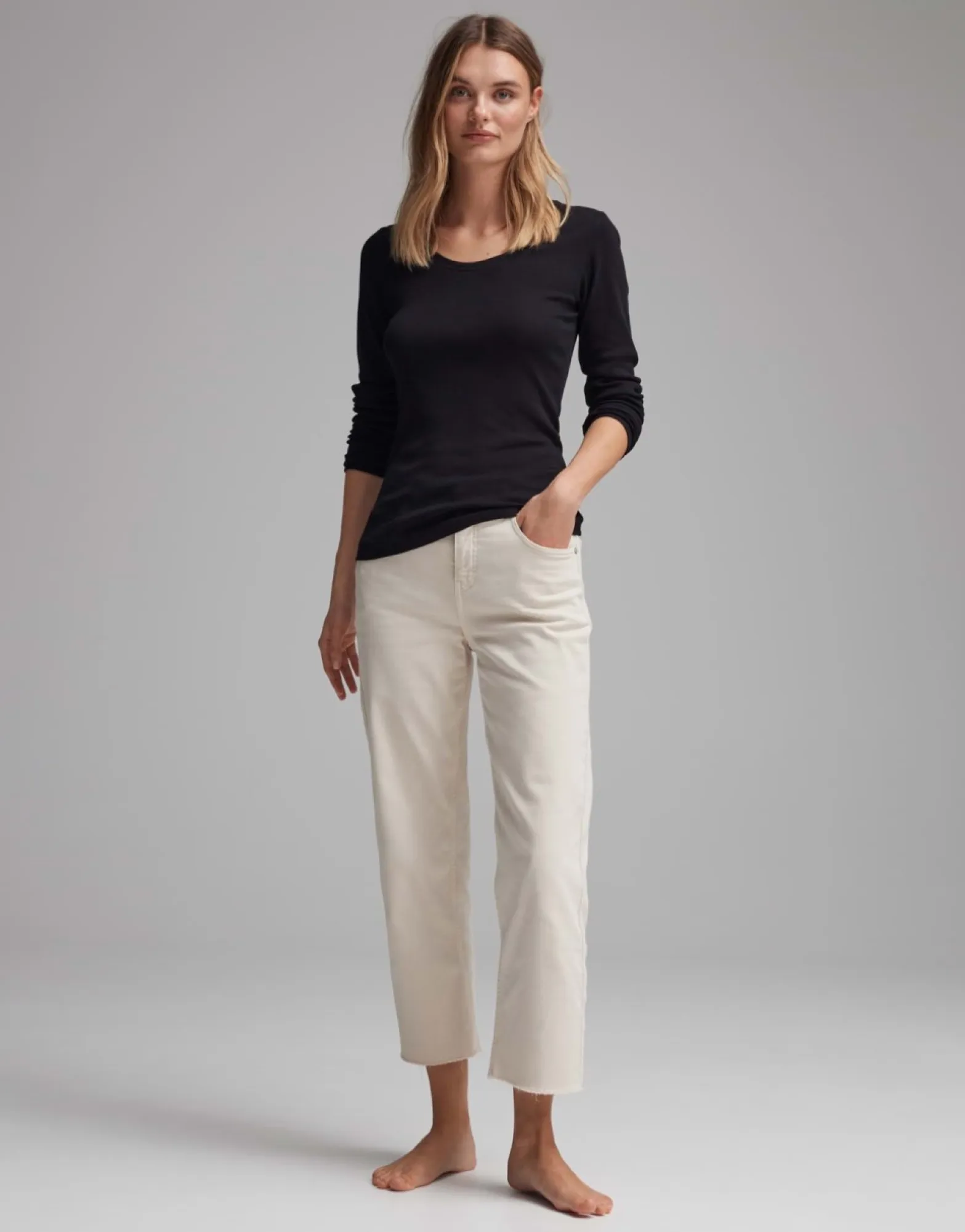 Outlet someday Fashion Longsleeve Sorana Black