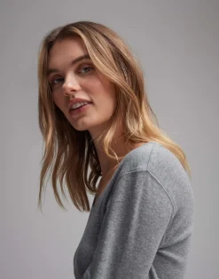 Outlet someday Fashion Longsleeve Sorana Easy Grey