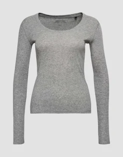 Outlet someday Fashion Longsleeve Sorana Easy Grey