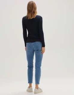 New someday Fashion Longsleeve Sovke Coal Blue