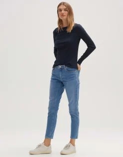 New someday Fashion Longsleeve Sovke Coal Blue