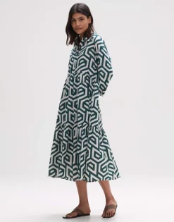 Best Sale someday Fashion Midi Jurk Werano Natural Glaze