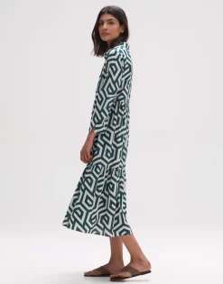 Best Sale someday Fashion Midi Jurk Werano Natural Glaze