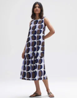 Clearance someday Fashion Midi Jurk Wicy Witty Sandalwood