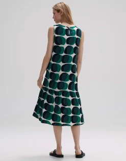 New someday Fashion Midi Jurk Wicy Witty Deep Teal