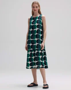 New someday Fashion Midi Jurk Wicy Witty Deep Teal