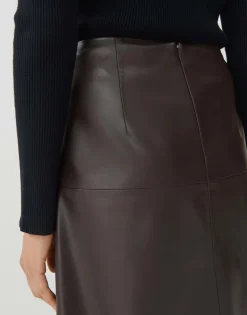 Flash Sale someday Fashion Midi Rok Omeno Dark Chocolate