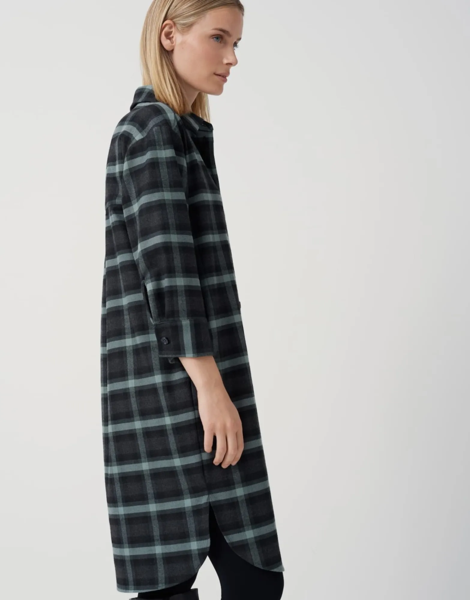 Outlet someday Fashion Overhemdjurk Quarolin Soft Green