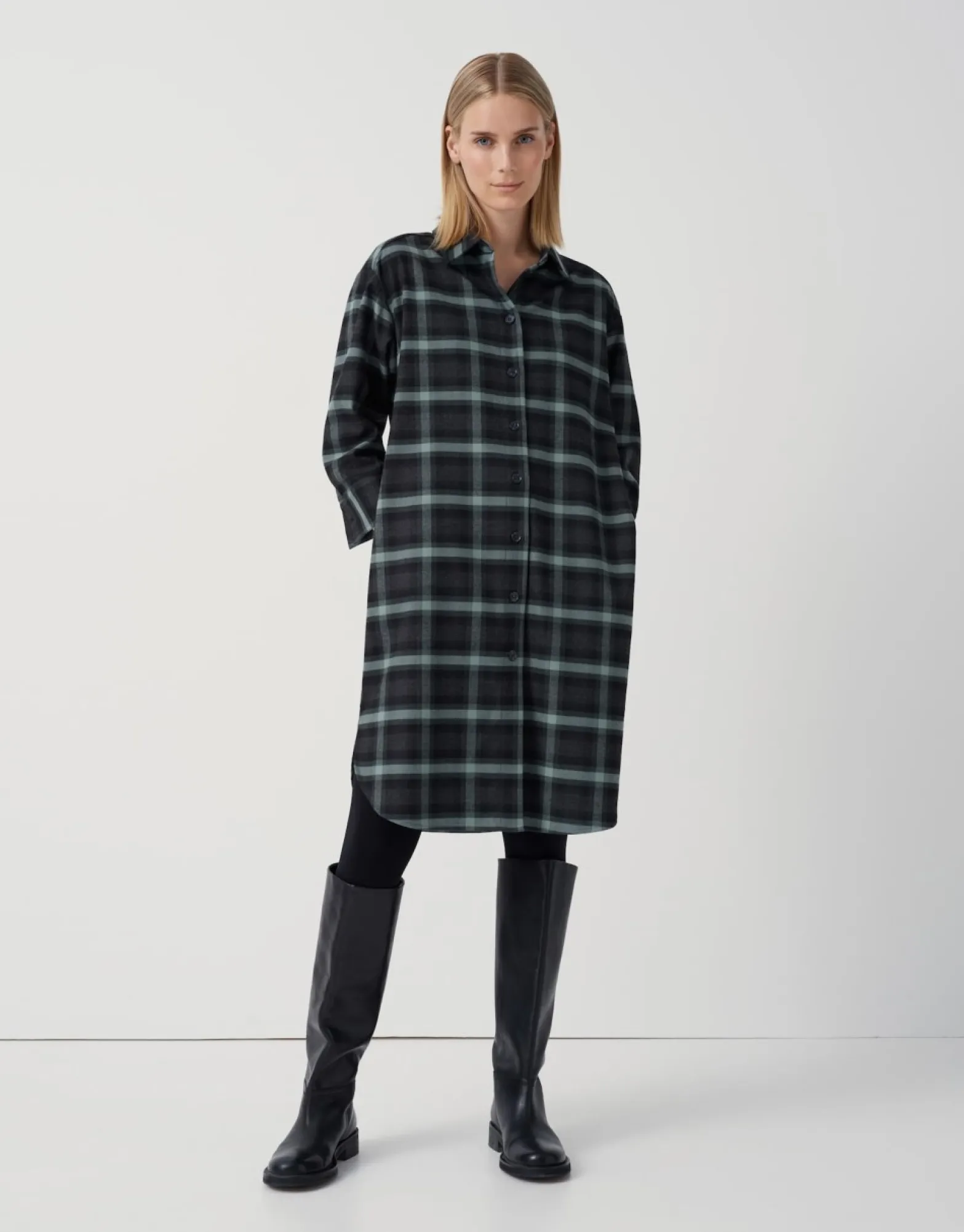 Outlet someday Fashion Overhemdjurk Quarolin Soft Green